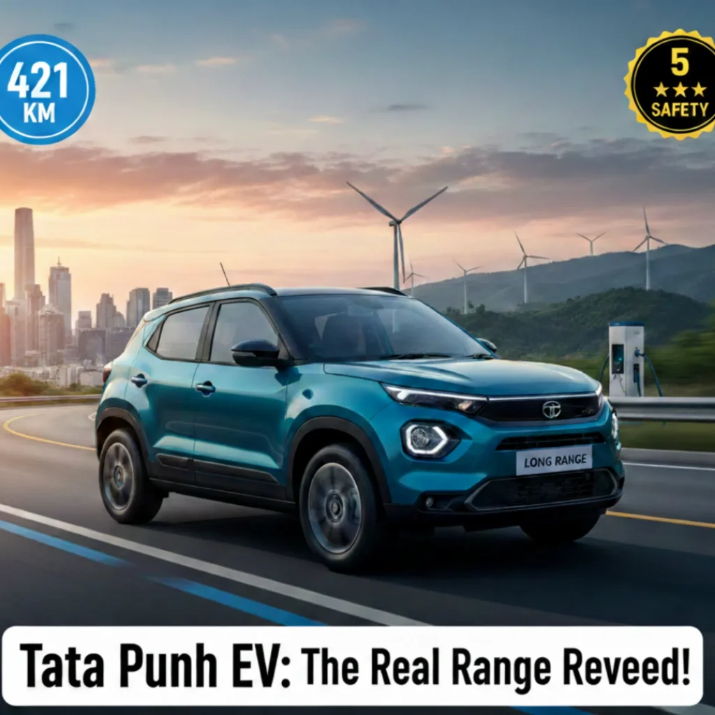 Tata Punch EV Real Range Test 2026: Does It Really Deliver 421 km? Read Before You Buy!